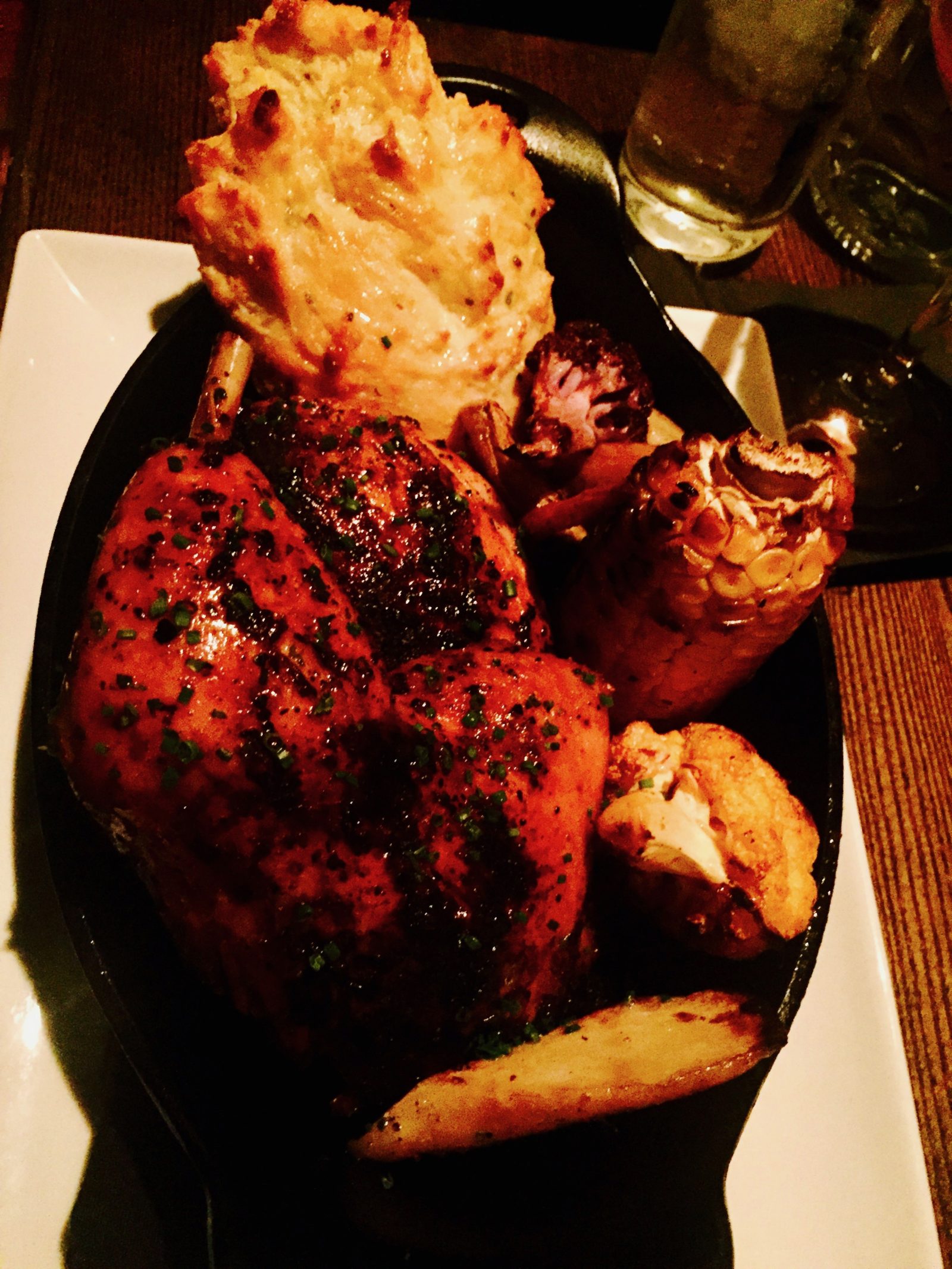 Second Story Liquor Bar - Tommy’s Famous Cast Iron Chicken