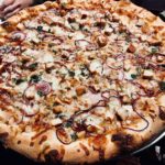 Pick of the Week - Giant Rustic Pizza - 20 inch Malibu Chicken pizza