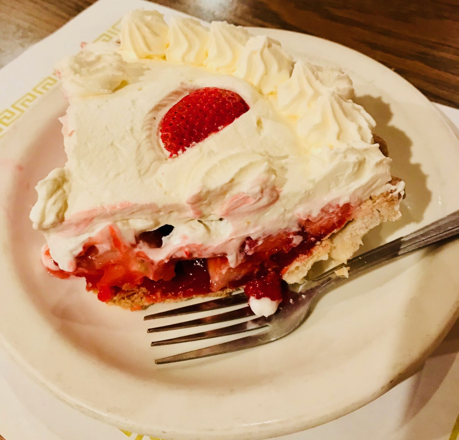 Pick of the Week - My Mother's Restaurant - Strawberry Cream Pie