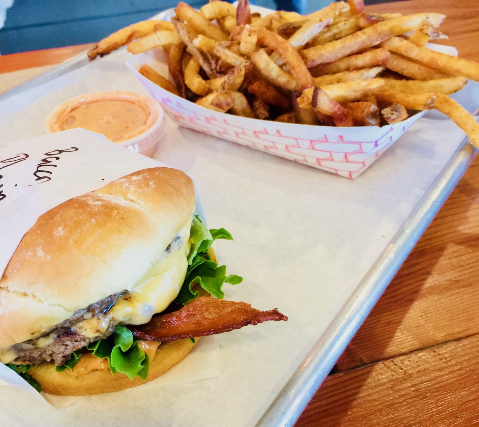 Pick of the Week - The Stand - Standard Cheeseburger with Fries