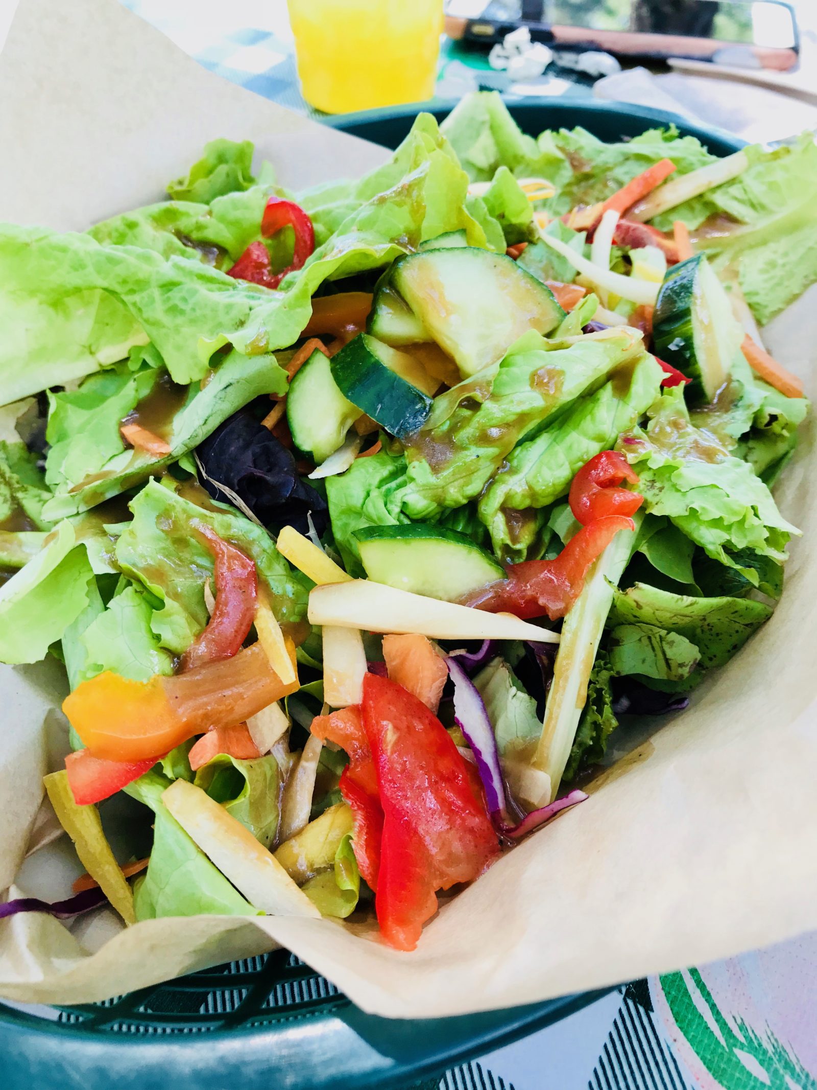 Pick of the Week - Harvest Grill and Greens at James Ranch - Large Beautiful Garden Salad